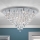 Kristalna plafonjera CELESTE 12xG9/40W/230V pr. 75 cm sjajni krom