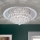 Kristalna plafonjera GLORIA 6xG9/40W/230V pr. 50 cm prozirna/sjajni krom