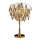 Kristalna stona lampa 5xG9/40W/230V zlatna