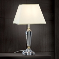 Kristalna stona lampa VERONIQUE 1xE27/60W/230V kremasta/prozirna