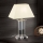 Kristalna stona lampa VERONIQUE 1xE27/60W/230V kremasta/prozirna