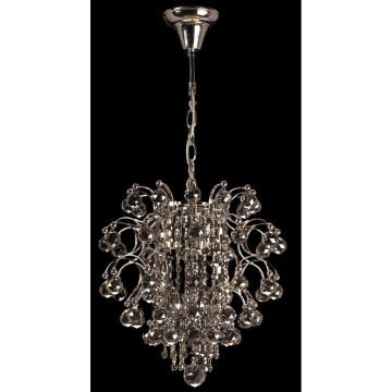 Kristalni luster 3xE14/10W W-11904-3 CR+SM