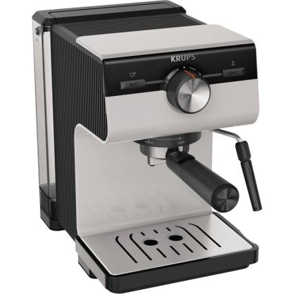 Krups - Aparat za kafu sa polugom za dve šolje AUTHENTIC 1450W/230V sivo