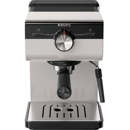Krups - Aparat za kafu sa polugom za dve šolje AUTHENTIC 1450W/230V sivo