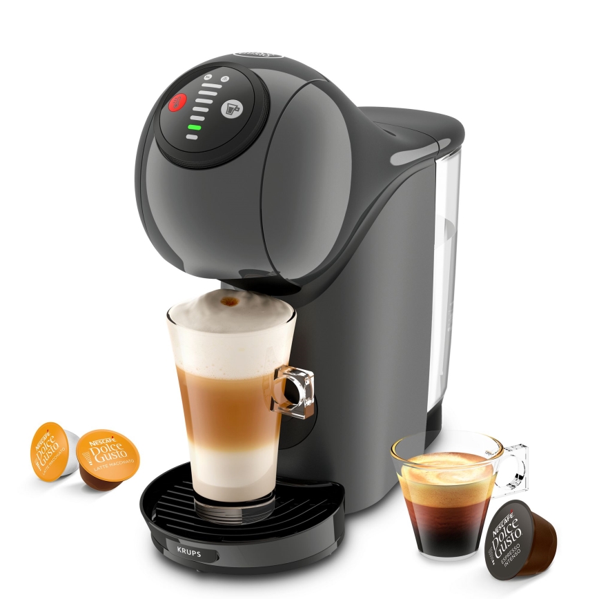 Krups - Aparat za kafu u kapsulama NESCAFÉ DOLCE GUSTO GENIO S 1500W antracit