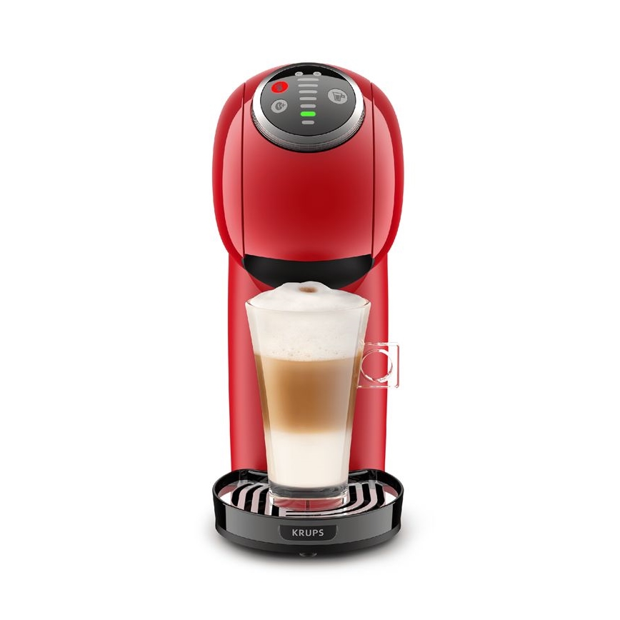 Krups - Aparat za kafu u kapsulama NESCAFÉ DOLCE GUSTO GENIO S PLUS 1500W crveno