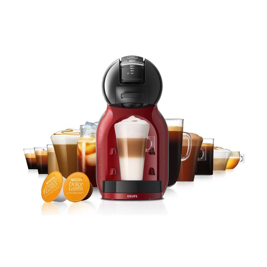 Krups - Aparat za kafu u kapsulama NESCAFÉ DOLCE GUSTO MINI ME 1500W/230V crveno/crno
