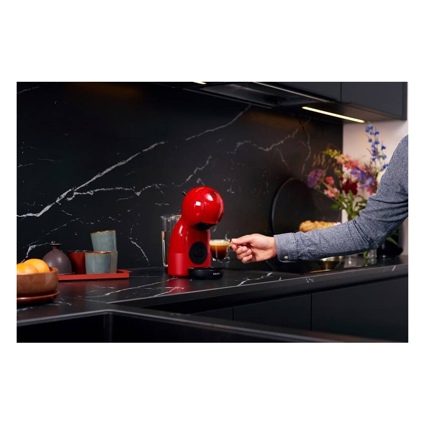 Krups - Aparat za kafu u kapsulama NESCAFÉ DOLCE GUSTO PICCOLO XS 1600W crveno