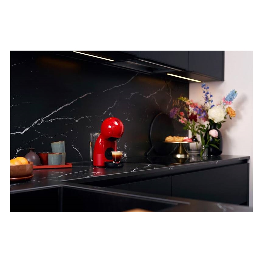 Krups - Aparat za kafu u kapsulama NESCAFÉ DOLCE GUSTO PICCOLO XS 1600W crveno