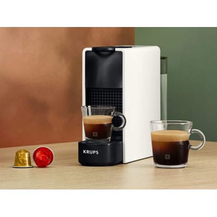 Krups - Aparat za kafu u kapsulama NESPRESSO Essenza mini 1310W/230V bela
