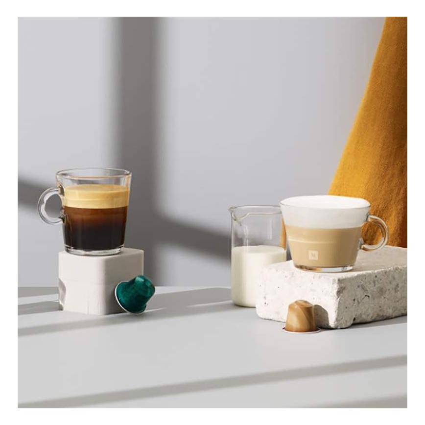 Krups - Aparat za kafu u kapsulama NESPRESSO Essenza mini 1310W/230V bela