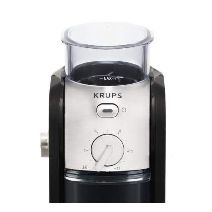 Krups - Električni mlin za kafu 110W/230V nerđajući čelik/crno