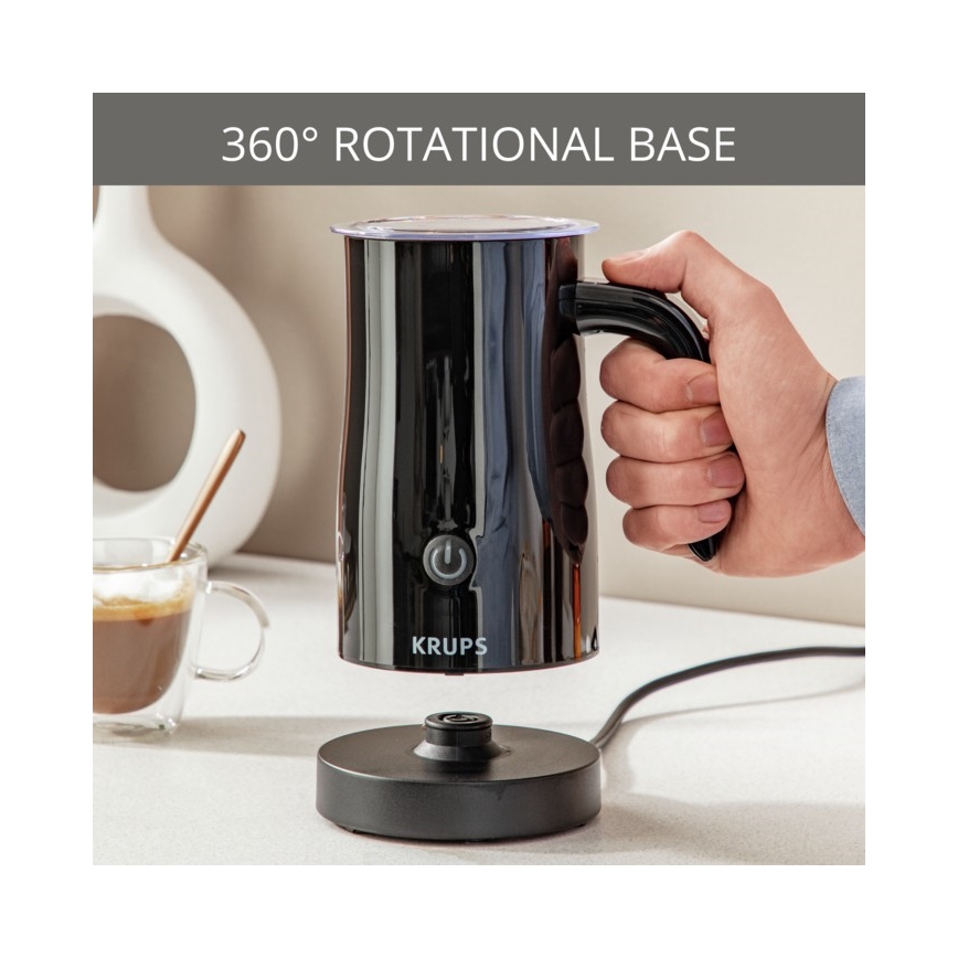 Krups - Penilica za mleko 300ml crno