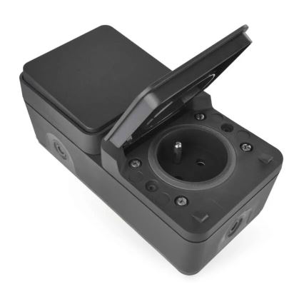 Kućni prekidač naizmenični sa utičnicom 250V/16A IP55