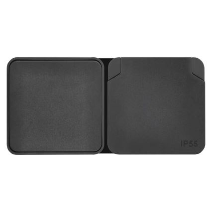 Kućni prekidač naizmenični sa utičnicom 250V/16A IP55