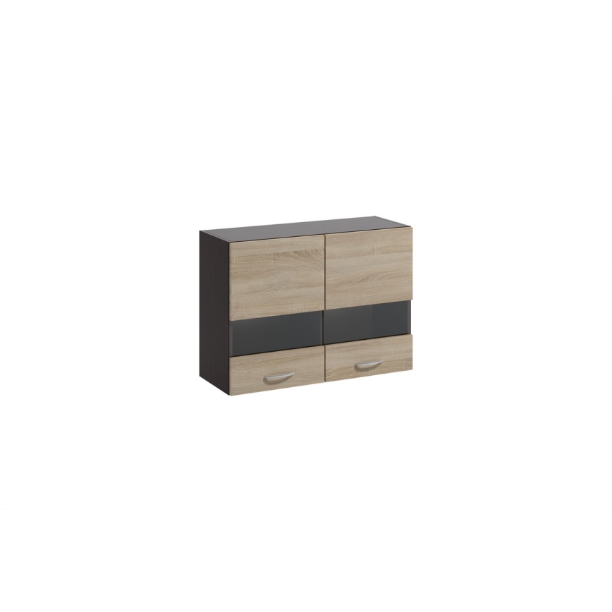 Kuhinjski blok VALERIA 180 cm braon/hrast sonoma