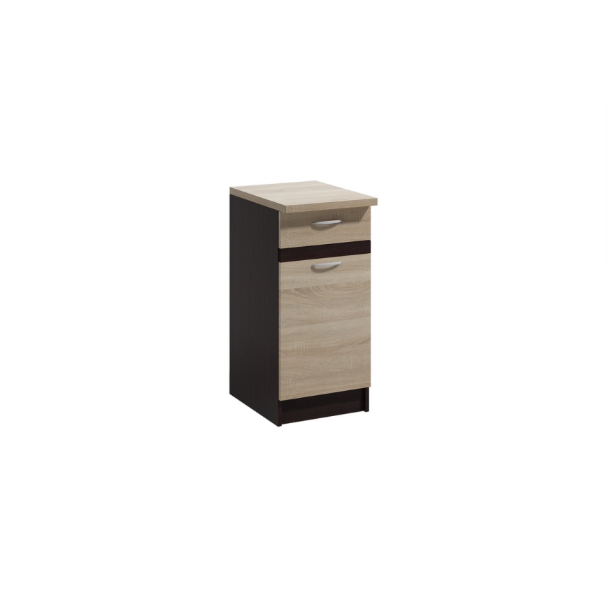 Kuhinjski blok VALERIA 180 cm braon/hrast sonoma