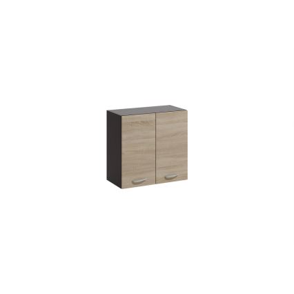 Kuhinjski blok VALERIA 240 cm hrast sonoma/braon
