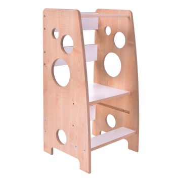 Kula za učenje LINDA bela/javor