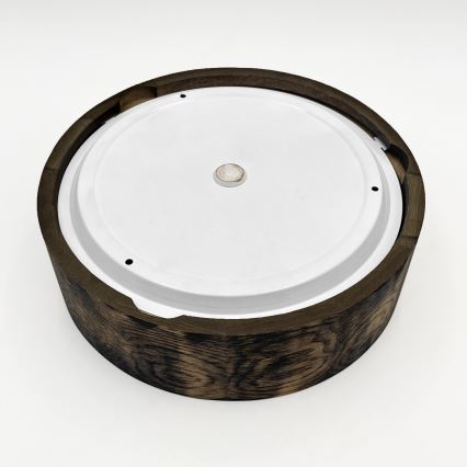 Kup. zidna svetiljka OAK SMOKY 2xE27/15W/230V IP54 ø 27,5 cm hrast/braon