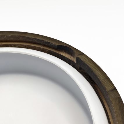 Kup. zidna svetiljka OAK SMOKY 2xE27/15W/230V IP54 ø 27,5 cm hrast/braon