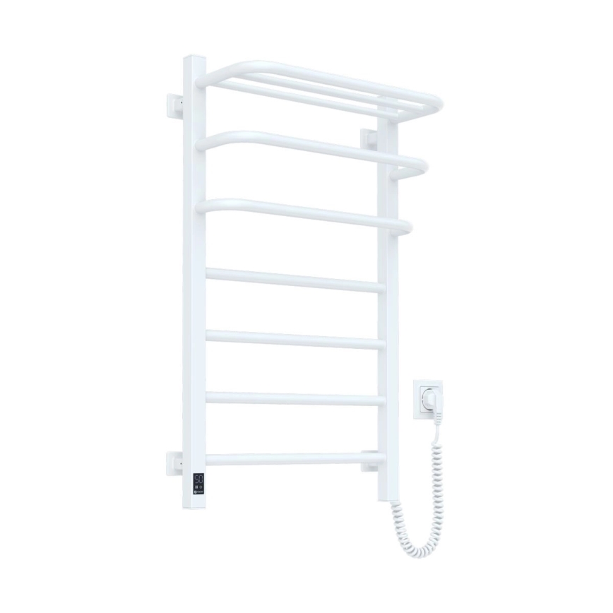 Električni radijator za kupatilo sa termostatom FORTIS 350W/230V 80,6 cm IP44 bela desna