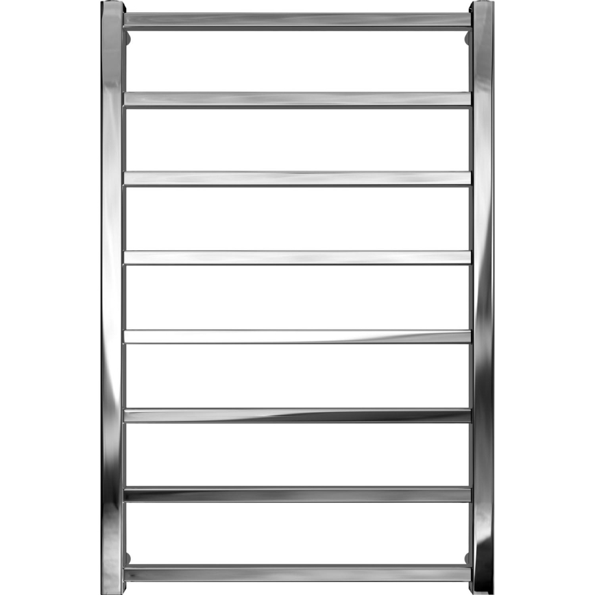 Kupatilski ljestvičasti radijator TOKIO 174W/230V 80x53 cm nerđajući čelik/sjajni hrom