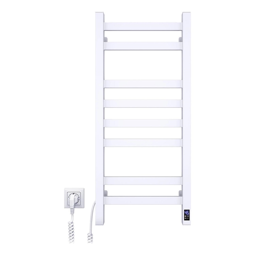 Kupatilski merdevinski radijator sa termostatom AVANGARD 251W/230V 80,6 cm IP44 beli levi uglati