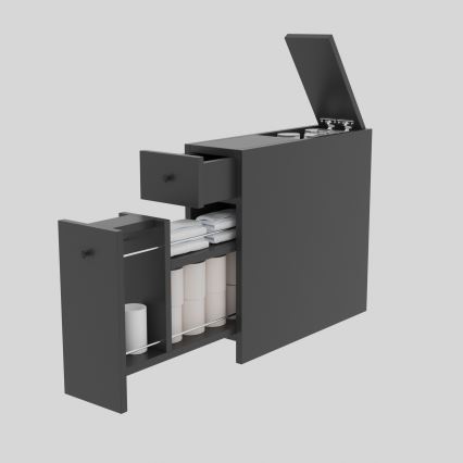 Kupatilski ormarić CALENCIA 55x60 cm antracit