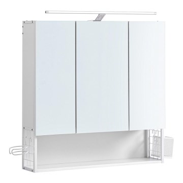 Kupatilski ormarić sa ogledalom SKY, beo