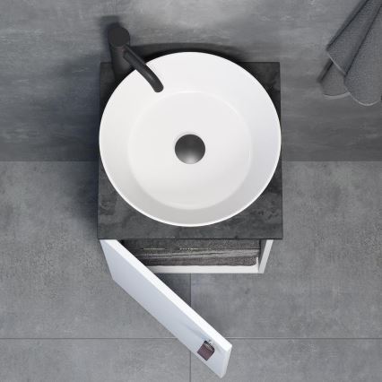 Kupatilski ormarić sa umivaonikom SOREN, beli