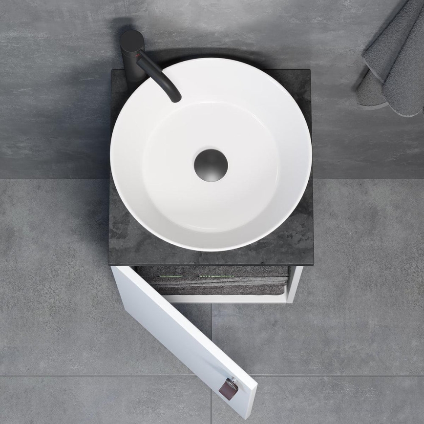 Kupatilski ormarić sa umivaonikom SOREN, beli