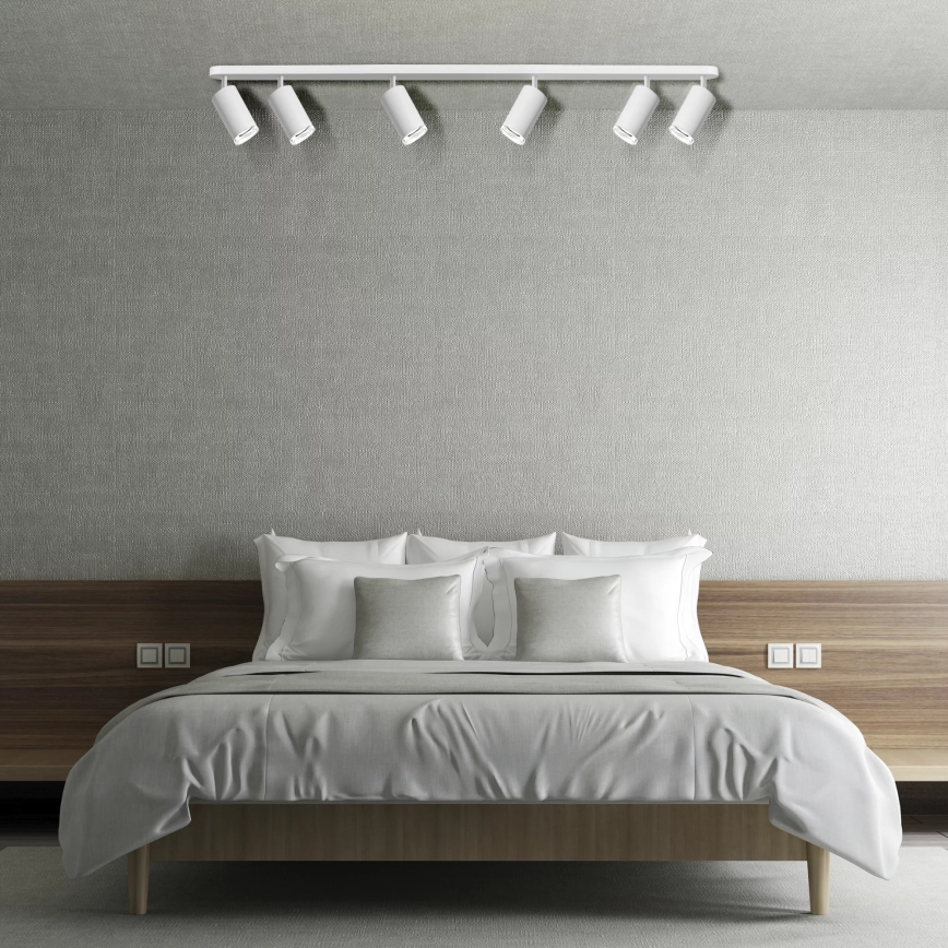 Kupatilsko spot svetlo TURYN 6xGU10/10W/230V IP44 belo