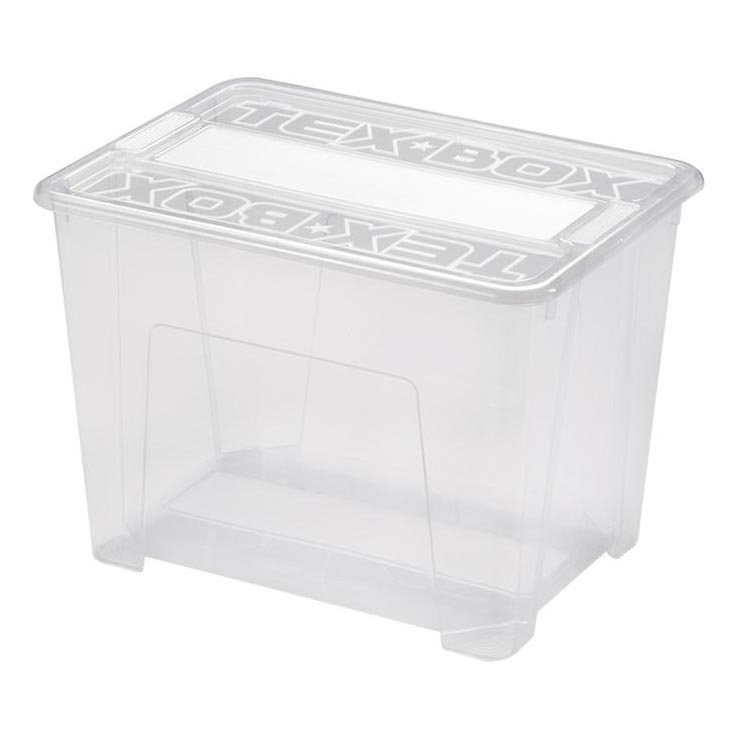 Kutija za odlaganje TEX BOX 21 l transparentna