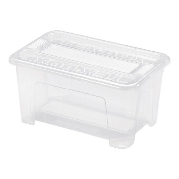Kutija za odlaganje TEX BOX 4,5 l, prozirna