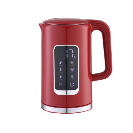 Kuvalo za vodu sa LCD ekranom 1,7 l 2200W/230V crveno + putna čaša 450 ml