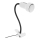 Lampa sa kvačicom LOLEK 1xE14/24W/230V bela