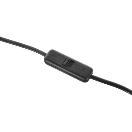 Lampa sa kvačicom LOLEK 1xE14/24W/230V bela