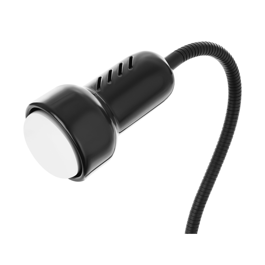 Lampa sa kvačicom LOLEK 1xE14/24W/230V crno