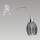 Lampa sa štipaljkicom EZZO 1xG9/33W/230V dimno