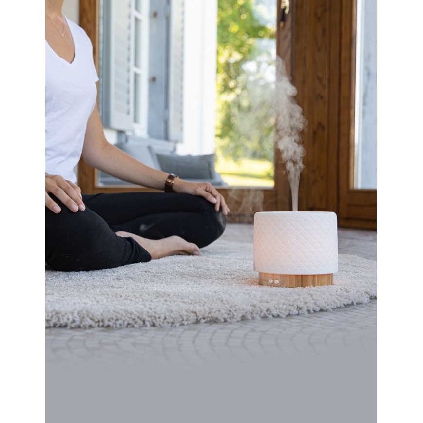 Lanaform - LED ultrazvučni aroma difuzer 5V 280 ml USB