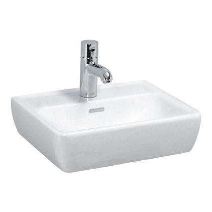 LAUFEN H8119510001041 - Umivaonik za ploču/zidni PRO 45x34 cm keramika/bela