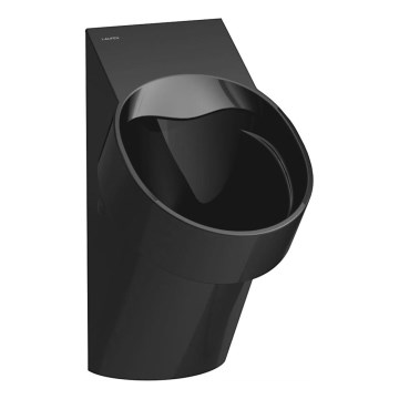 LAUFEN H8402867160001 - Pisuar sa senzorom VAL 230V zadnji dovod, zadnji odvod keramika/mat crna