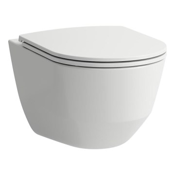 LAUFEN H8669530000001 - Zidna WC šolja PRO keramika/bela + WC daska SoftClose PRO prigušiva, duroplast/bela