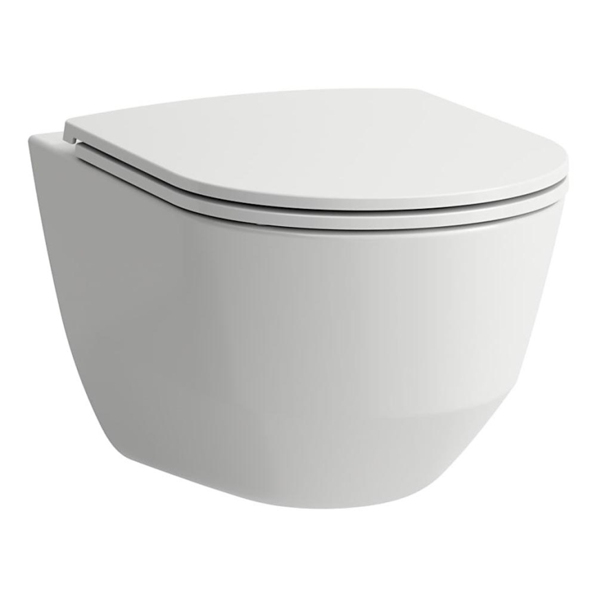LAUFEN H8669530000001 - Zidna WC šolja PRO keramika/bela + WC daska SoftClose PRO prigušiva, duroplast/bela