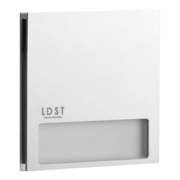 LDST AL-01-SS-BZ5 - LED svetiljka za stepenište ALEX 5xLED/1,2W/230V mat hrom 6500K