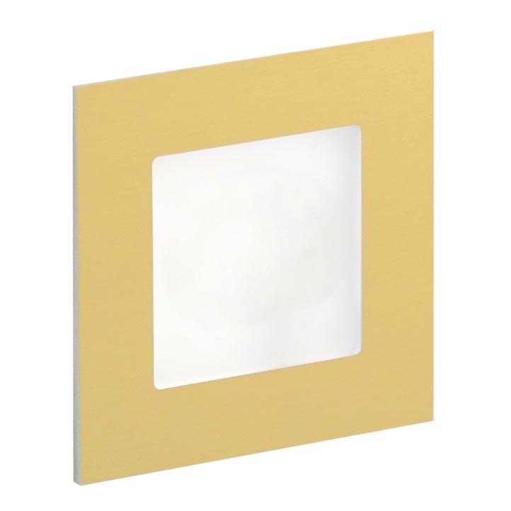 LDST AN-01-SZ-BC9 - LED Rasveta za stepenište ANGEL 9xLED/1,2W/230V zlatna 3500K