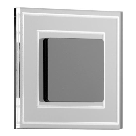 LDST KE-01-CB-BC8- LED Rasveta za stepenište KELLY 8xLED/1,2W/230V sjajno crna