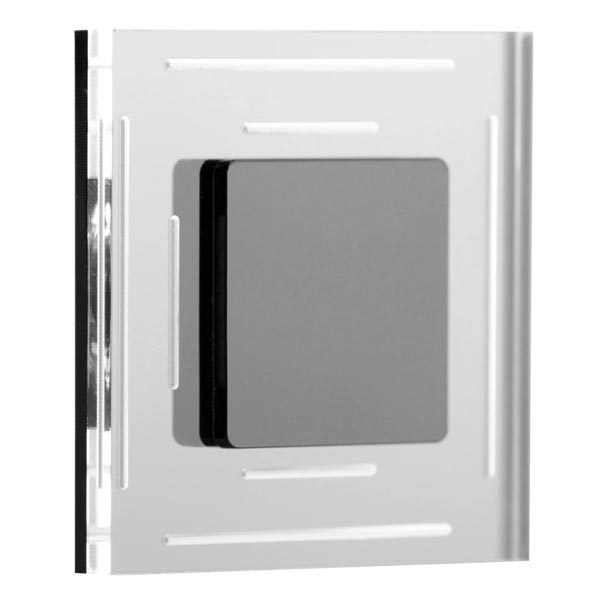 LDST SP-01-CB-BZ8- LED Rasveta za stepenište SPACE 8xLED/1,2W/230V sjajno crna