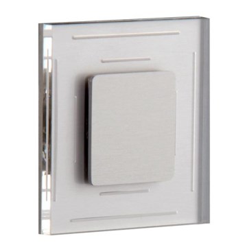 LDST SP-01-SS-BZ8 - LED Rasveta za stepenište SPACE 8xLED/1,2W/230V mat krom